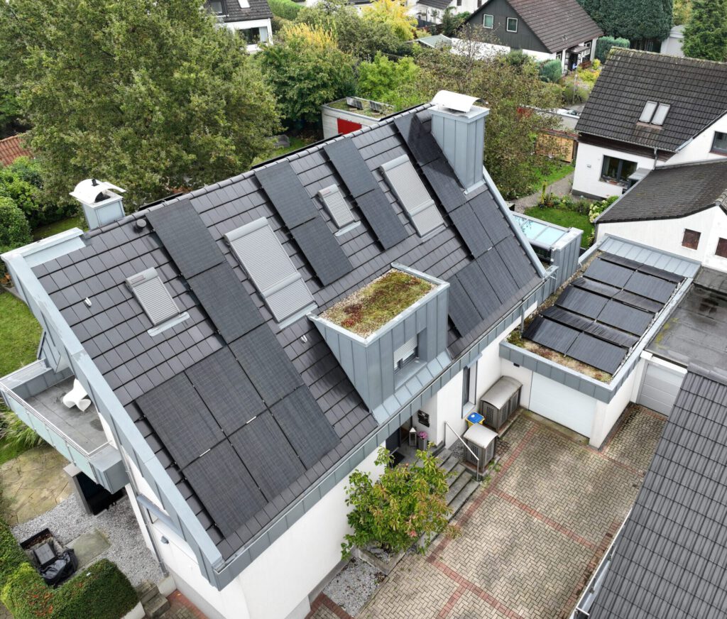 hochwertiges Haus mit Photovoltaik
