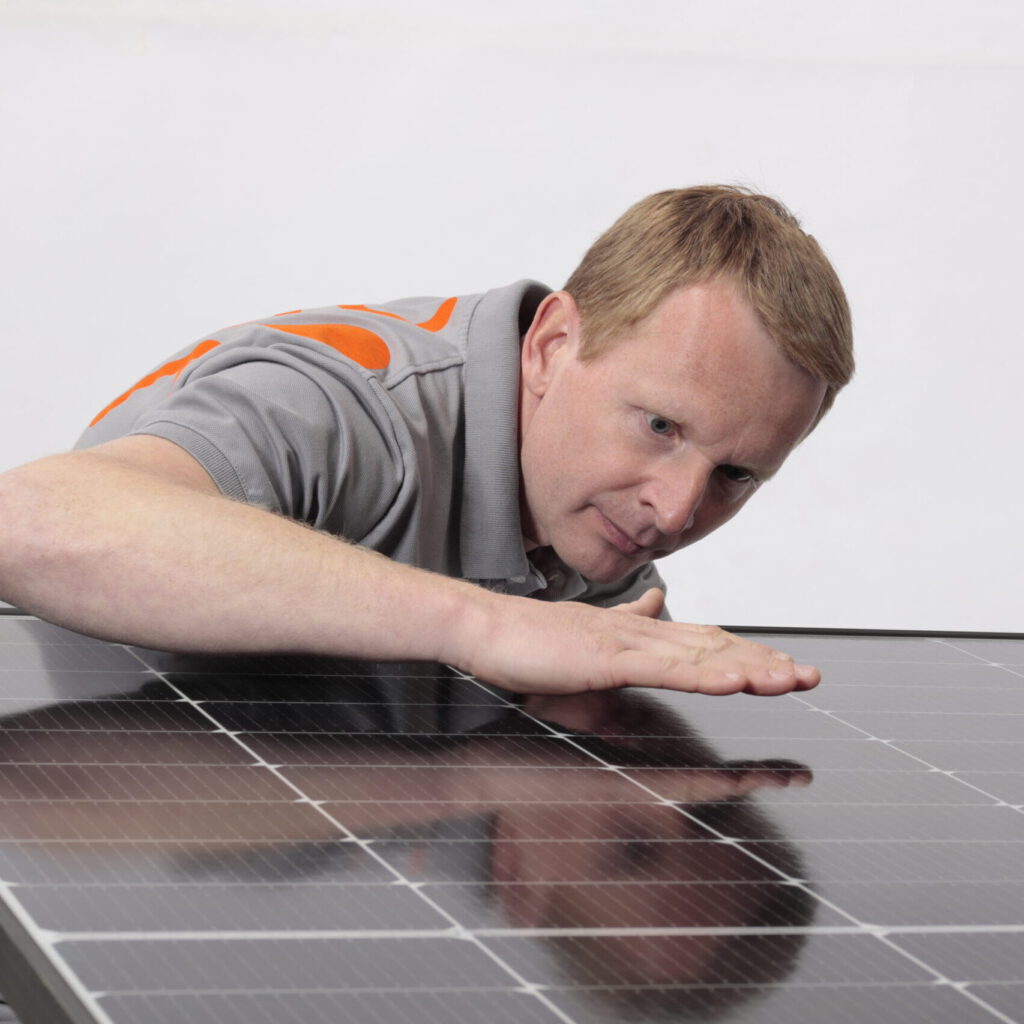 Qualitätskontrolle PV-Modul